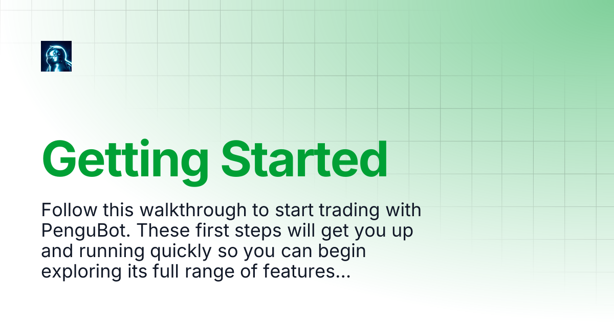 Getting Started | Pengubot Docs